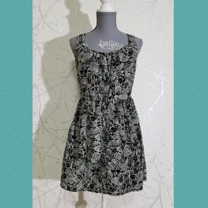 Mimi Chica Tribal Print Sleeveless Button Up Dress